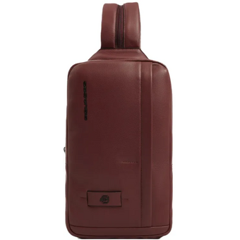  Рюкзак слинг Piquadro Russel CA6764W137/CU красное дерево натуральная кожа 