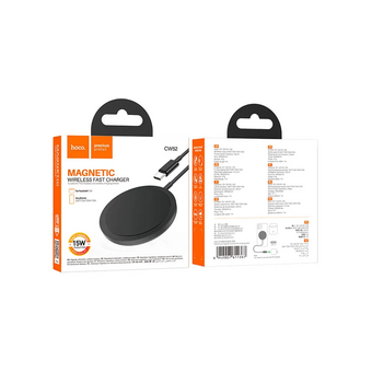  СЗУ HOCO CW52 Enjoy magnetic wireless fast charging Black 