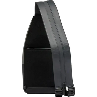  Рюкзак слинг Piquadro Urban CA6540UB00/NGR черный натуральная кожа 