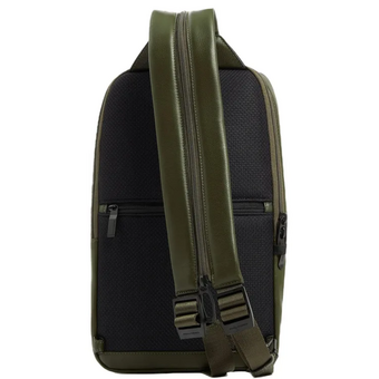  Рюкзак слинг Piquadro Russel CA6764W137/VE2 хаки кожа 