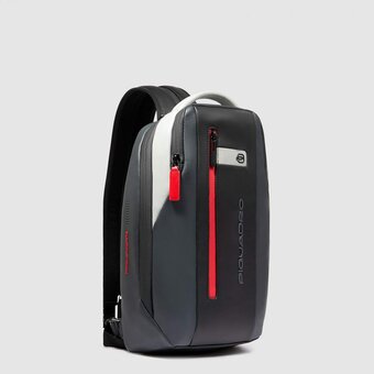  Рюкзак слинг Piquadro Urban CA6801UB00/GRN серый натуральная кожа 