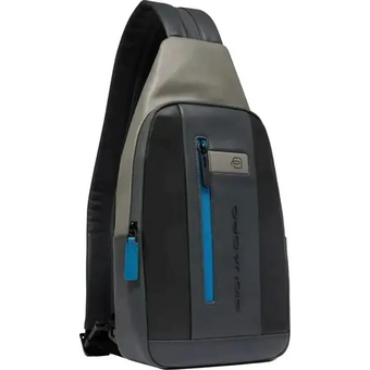  Рюкзак слинг Piquadro Urban CA6540UB00/NGR черный натуральная кожа 
