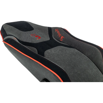  Кресло A4Tech Bloody GC-680 черный/серый искусственная замша с подголов. крестов. металл 