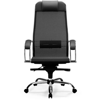  Кресло Метта S-1.04 Infinity Easy Clean (Z509335959) сетка с подголов. крестов. металл хром 