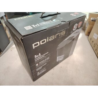  УЦ Кофемашина Polaris PCM 2020 черный/нерж (плохая упаковка, замена помпы) 