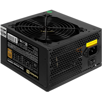  Блок питания ExeGate 500PPH-S-OEM EX280577RUS-OEM-S 500W (ATX, APFC, SC, (80 Plus Bronze), 12cm fan, 24pin, 2x(4+4)pin) 