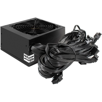  Блок питания ExeGate 500PPH-S-OEM EX280577RUS-OEM-S 500W (ATX, APFC, SC, (80 Plus Bronze), 12cm fan, 24pin, 2x(4+4)pin) 