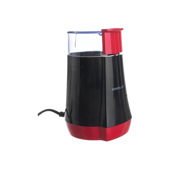  Кофемолка ERGOLUX ELX-CG02-C43 красный, чёрная вставка 