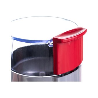  Кофемолка ERGOLUX ELX-CG02-C43 красный, чёрная вставка 