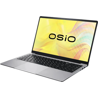  Ноутбук OSIO FocusLine F150i-032_Uncom 15.6", 2025, IPS, Core i5 1235U 1.3ГГц, 10 ядер, 16ГБ DDR4, 512ГБ SSD, Intel Iris Xe graphics, Uncom, серый 