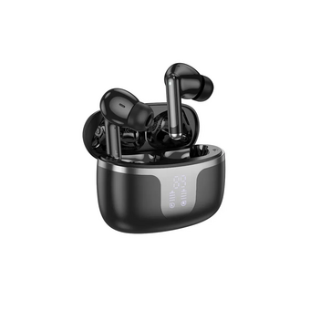  Наушники bluetooth HOCO EQ10 Plus Harmony true wireless ANC+ENC Noise Reduction BT headset черный 