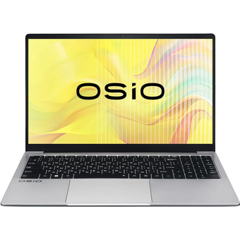  Ноутбук OSIO FocusLine F150i-032_Uncom 15.6", 2025, IPS, Core i5 1235U 1.3ГГц, 10 ядер, 16ГБ DDR4, 512ГБ SSD, Intel Iris Xe graphics, Uncom, серый 