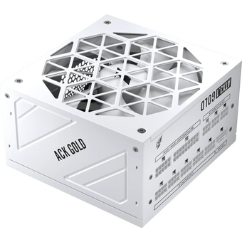  Блок питания 1STPLAYER Ack Gold 850W White (HA-850BA2-WH) / ATX 3.1, PCle 5.1, APFC, 80 Plus Gold, LLC+DC-DC, full Teapo caps, 140mm fan, full modular 