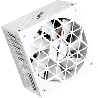 Блок питания 1STPLAYER Ack Gold 850W White (HA-850BA2-WH) / ATX 3.1, PCle 5.1, APFC, 80 Plus Gold, LLC+DC-DC, full Teapo caps, 140mm fan, full modular 