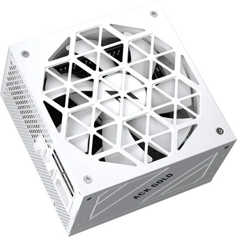  Блок питания 1STPLAYER Ack Gold 850W White (HA-850BA2-WH) / ATX 3.1, PCle 5.1, APFC, 80 Plus Gold, LLC+DC-DC, full Teapo caps, 140mm fan, full modular 