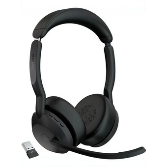  Наушники Jabra Evolve2 55 Link380а MS Stereo Stand (25599-999-989) черный 
