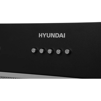  Вытяжка Hyundai HBB 6030 BK черный 