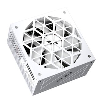  Блок питания 1STPLAYER Ack Gold 750W White (HA-750BA2-WH) / ATX 3.1, PCle 5.1, APFC, 80 Plus Gold, LLC+DC-DC, full Teapo caps, 140mm fan, full modular 