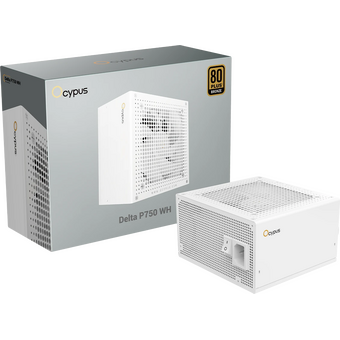  Блок питания Ocypus Delta P750 WH, 750W, APFC, 80+ Bronze, ATX 3.1, 120mm Fan 