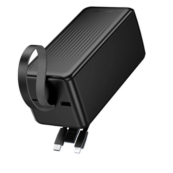  Аккумулятор внешний BOROFONE BJ79C with 3 cables 50000mAh чёрный 