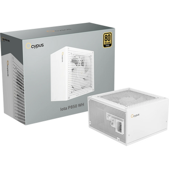  Блок питания Ocypus Iota P850 WH, 850W, APFC, 80+ Gold, ATX 3.1, Fully Modular, 120mm Fan 