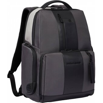  Рюкзак Piquadro Brief2 CA4818BR2/GRN серый нейлон 