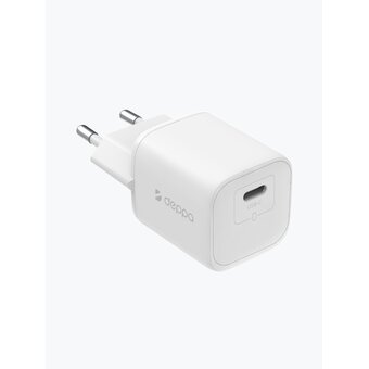  СЗУ Deppa 11489 USB-C, PD 3.0, QC 4.0+, 20W, GaN белый 