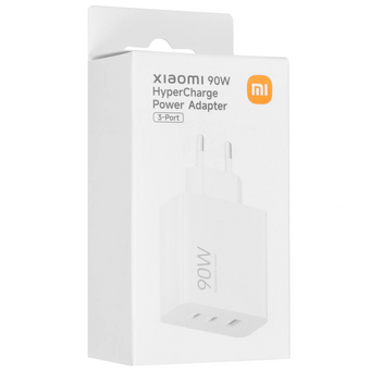  СЗУ Xiaomi BHR087MEU 90W HyperCharge Power Adapter 3-Port EU 
