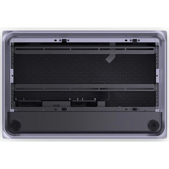  Корпус JONSBO Jonsplus BO400 без БП, боковая панель из закаленного стекла (панорама), mini-ITX, micro-ATX, ATX, серый 