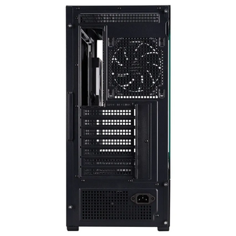  Корпус 1STPLAYER CV7 ARGB Black (CV7-BK-2FAR-2FH7R-1FH7) / ATX / 3x120mm ARGB 2x120mm fans 
