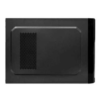  Корпус BoxIT 2204BB 400w mATX/slim 2xUSB2.0 black 