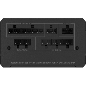  Блоки питания Corsair RM1000e RPS0217 (CP-9020297-EU), 1000W 80+ Gold (ATX, 3.1, PCIe 5.1, Full modular, 1x24(20+4)pin) 