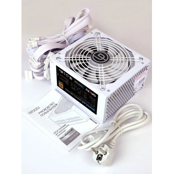  Блок питания Ginzzu MC1000 Gold, 80+ Gold 1000W белый 