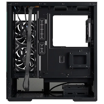  Корпус 1STPLAYER CV7 ARGB Black (CV7-BK-2FAR-2FH7R-1FH7) / ATX / 3x120mm ARGB 2x120mm fans 