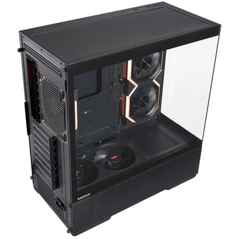  Корпус 1STPLAYER CV7 ARGB Black (CV7-BK-2FAR-2FH7R-1FH7) / ATX / 3x120mm ARGB 2x120mm fans 