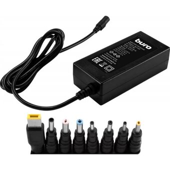  Блок питания Buro BU-A45 автоматический 45W 18.5V-20V 8-коннект. 2.3A от бытовой электросети 