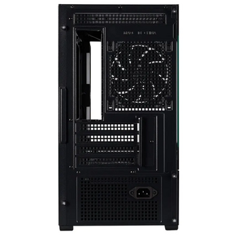  Корпус 1STPLAYER CV6 ARGB Black (CV6-BK-2FAR-2FH7R-1FH7) / mATX / 3x120mm ARGB 2x120mm fans 