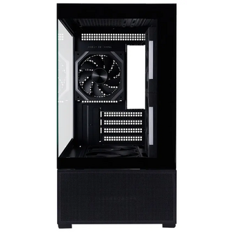  Корпус 1STPLAYER CV6 ARGB Black (CV6-BK-2FAR-2FH7R-1FH7) / mATX / 3x120mm ARGB 2x120mm fans 