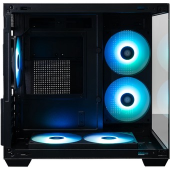  Корпус XASTRA QW400M 5ARGB-FC-C6-AC Black (QW400M-2FA24A-1FC12A-C6-AC) mATX/Aquarium/Screewless/1x120mm+2x240 ARGB PWM FC fans/Argb+PWM HUB 6port 