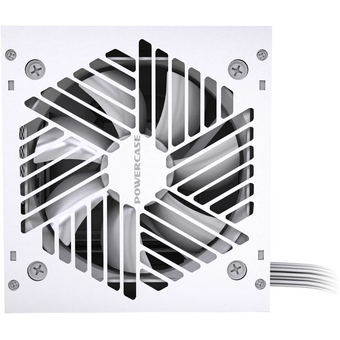  Блок питания Powercase PW600 (PSW-600W-DC) / White / (80 Plus, ATX 2.31, 600W, APFC, DC-DC, 120mm Fan) 