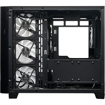  Корпус XASTRA QR500 7ARGB-FM-C10-UC Black (QR500-7FM12A-C10-UC) ATX/Aquarium/ 2 Curve Glass /7*120mm ARGB PWM FM fans/ Argb+PWM HUB 10port /Type-C 