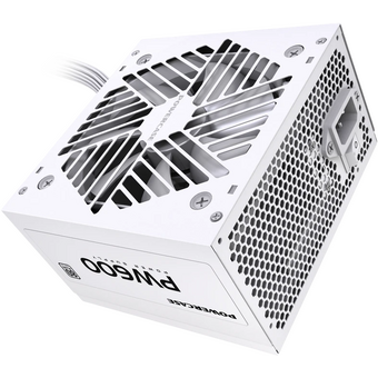  Блок питания Powercase PW600 (PSW-600W-DC) / White / (80 Plus, ATX 2.31, 600W, APFC, DC-DC, 120mm Fan) 