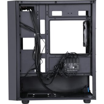  Корпус HAFF Rush mATX без БП Black 