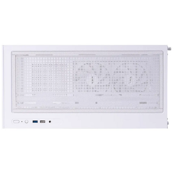  Корпус 1STPLAYER CV6 ARGB White (CV6-WH-2FAR-W-2FH7R-W-1FH7-W) / mATX / 3x120mm ARGB 2x120mm fans 