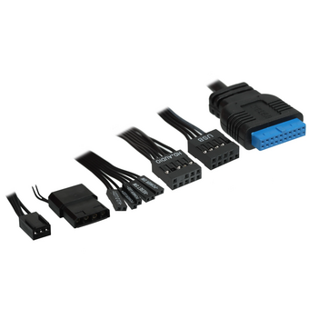  Корпус Formula V Line Air Mesh G4 Black MATX, USB3.01, USB2.01, REAR 1x120mm 