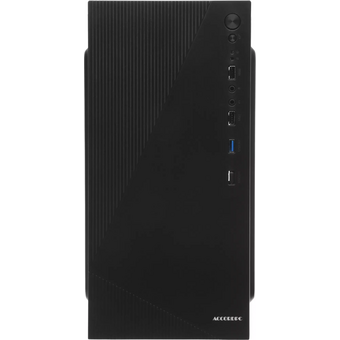  Корпус Accord ACC-XA09 черный без БП mATX 2xUSB2.0 1xUSB3.0 audio bott PSU 
