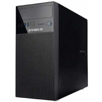  Корпус InWin ENR708 (6202589) Black 600W PM-600ATX Mini Tower U3.0*2+U2.0*2+A(HD) mATX 