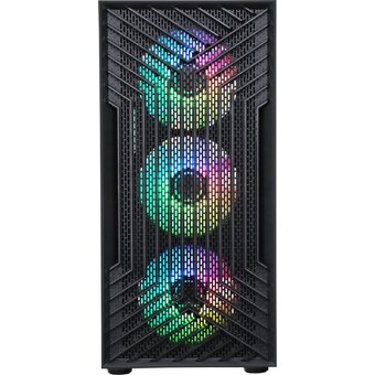  Корпус HAFF Rush mATX без БП Black 