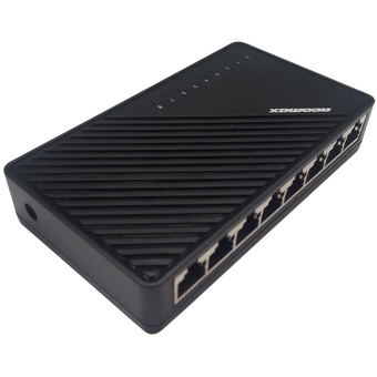  Неуправляемый коммутатор NEOMAX NMS-108P-1000-P, 8 портов 1000 Mbps, пластик 