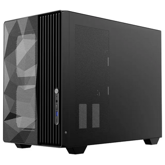  Корпус Powercase TX3 (CTX3AB-F0), TG, Type-C, No Fans, чёрный, mATX 